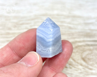 Blue Lace Agate Small Tower #4