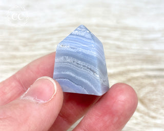Blue Lace Agate Small Tower #4