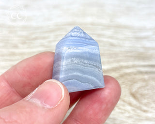 Blue Lace Agate Small Tower #4