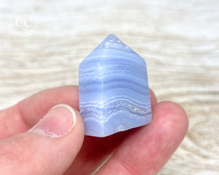 Blue Lace Agate Small Tower #7