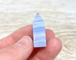 Blue Lace Agate Small Tower #7
