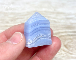 Blue Lace Agate Small Tower #7