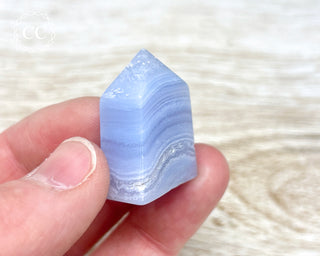 Blue Lace Agate Small Tower #7