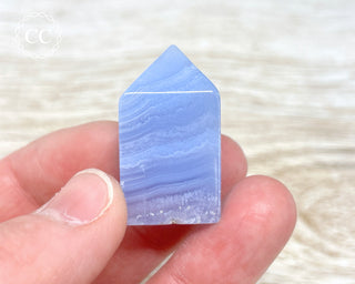 Blue Lace Agate Small Tower #8