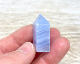 Blue Lace Agate Small Tower #8