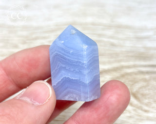Blue Lace Agate Small Tower #8