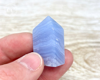 Blue Lace Agate Small Tower #8