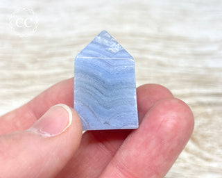 Blue Lace Agate Small Tower #9