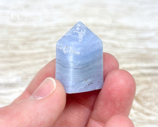 Blue Lace Agate Small Tower #9