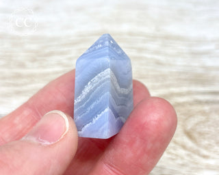 Blue Lace Agate Small Tower #10