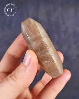 Blue Moonstone | Peristerite Palm Stone #2