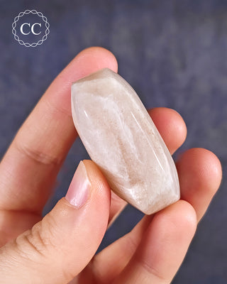 Blue Moonstone | Peristerite Palm Stone #5