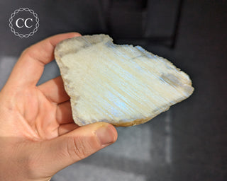 Blue Moonstone Slice #3