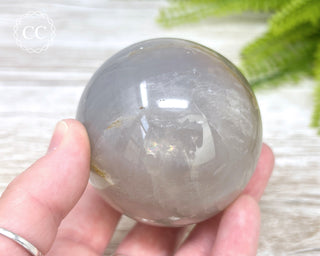 Blue Rose Quartz Sphere #3