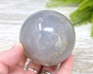 Blue Rose Quartz Sphere #3