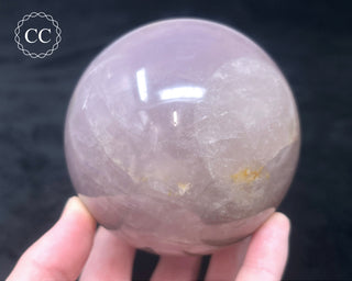 Blue Rose Quartz Sphere #1