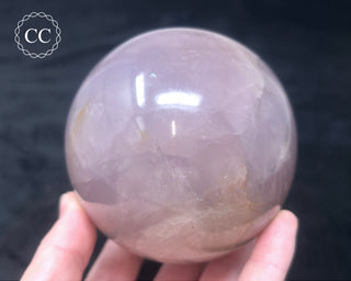 Blue Rose Quartz Sphere #1