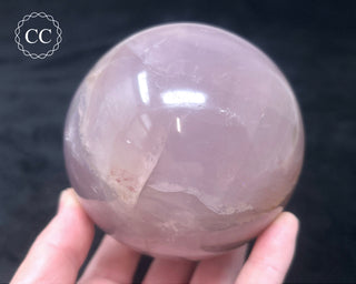 Blue Rose Quartz Sphere #1