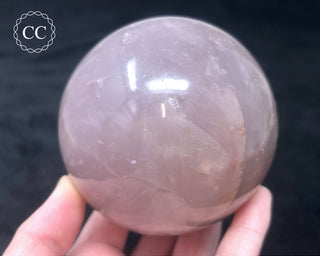 Blue Rose Quartz Sphere #1