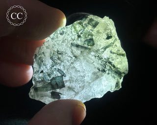 Blue Tourmaline in Quartz #2