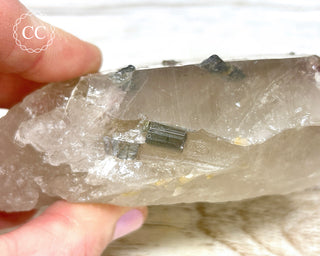 Blue Tourmaline in Quartz #1