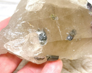 Blue Tourmaline in Quartz #1