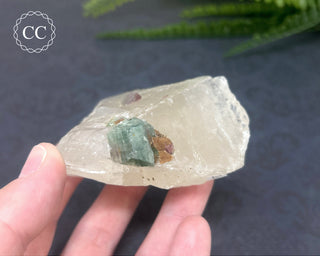 Blue Tourmaline in Quartz #3