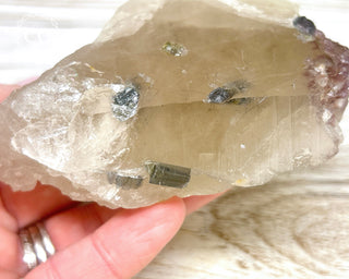 Blue Tourmaline in Quartz #1