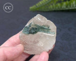 Blue Tourmaline on Quartz #4