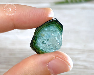 Blue Watermelon Tourmaline Polished Crystal #6