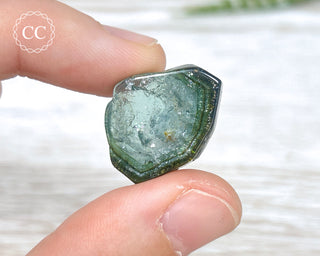 Blue Watermelon Tourmaline Polished Crystal #6