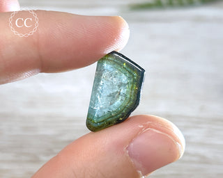 Blue Watermelon Tourmaline Polished Crystal #7