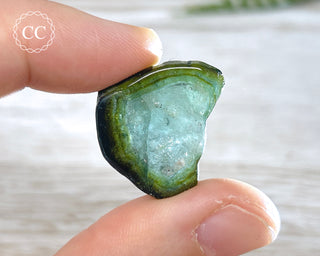 Blue Watermelon Tourmaline Polished Crystal #8