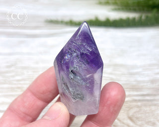 Brandberg Amethyst Polished Tower #1