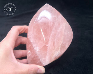 Brazilian Rose Quartz Flame #1