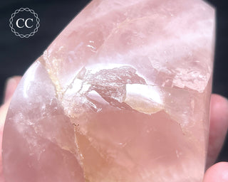 Brazilian Rose Quartz Flame #1