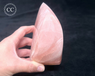 Brazilian Rose Quartz Flame #1