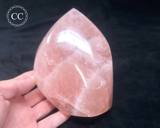 Brazilian Rose Quartz Flame #1