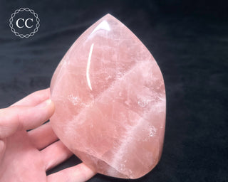 Brazilian Rose Quartz Flame #1