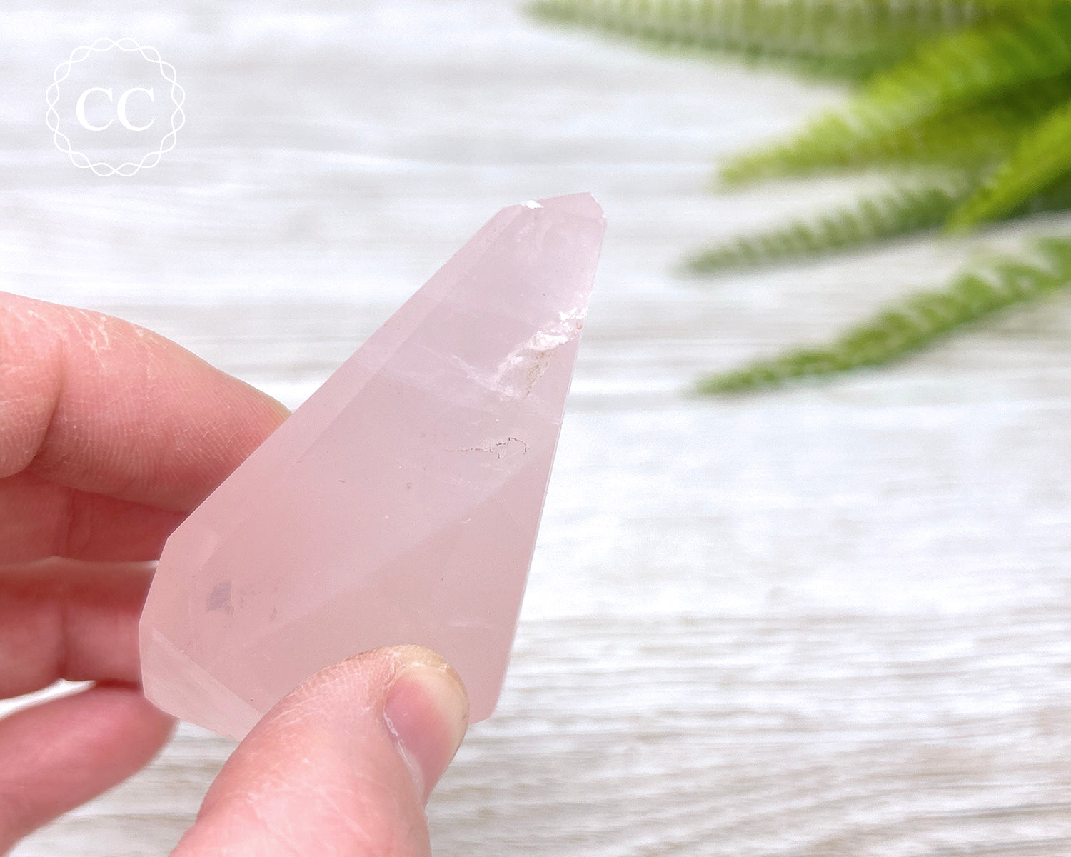Brazilian Rose Quartz Freeform #2 – The Citrine Circle