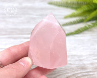 Brazilian Rose Quartz Tower #2