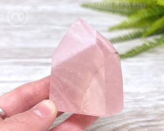 Brazilian Rose Quartz Tower #2