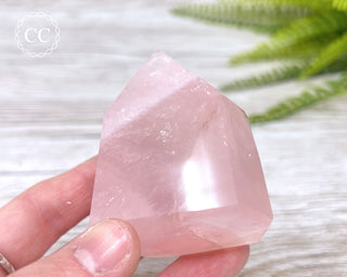 Brazilian Rose Quartz Tower #2