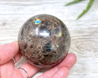 Brown Larvikite Sphere #2