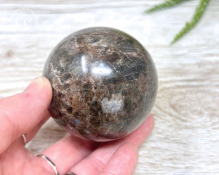 Brown Larvikite Sphere #2