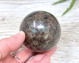 Brown Larvikite Sphere #2