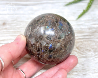Brown Larvikite Sphere #2