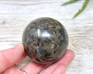 Brown Larvikite Sphere #3