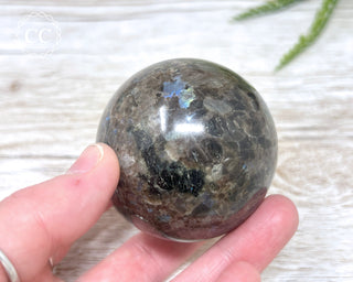 Brown Larvikite Sphere #3