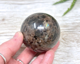 Brown Larvikite Sphere #4